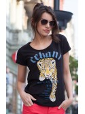 Black printed T-shirt - Online store - Boutique